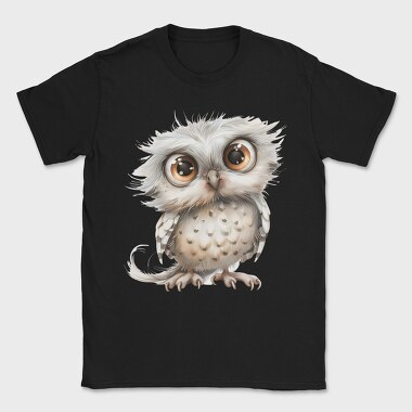 Owl Curious Face, Tricou Barbati (Unisex)