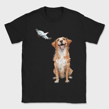 Novia Scotia Duck Toller, Tricou Barbati (Unisex)