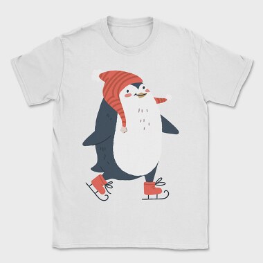Penguin Skate Fest, Tricou Barbati (Unisex)