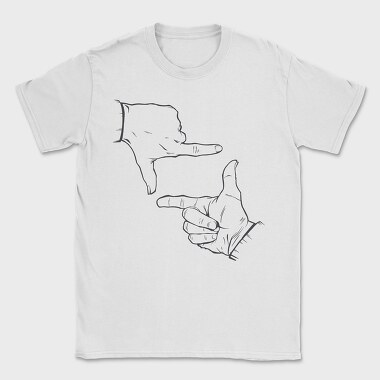 Photographic Hands Photo, Tricou Barbati (Unisex)