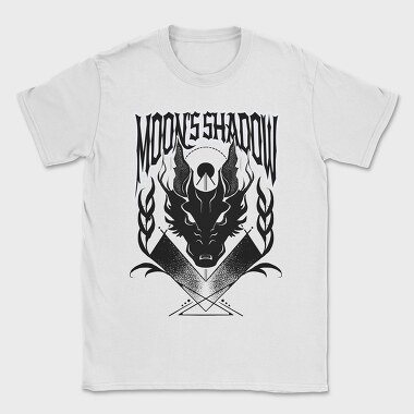 Scary Dragon Shadow Dark Animals Wolf Tote, Tricou Barbati (Unisex)