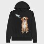 Novia Scotia Duck Toller, Hanorac Oversize Barbati (Unisex)