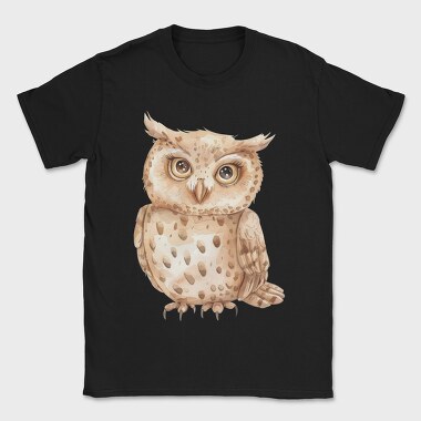 Owl Cute Clipart, Tricou Barbati (Unisex)