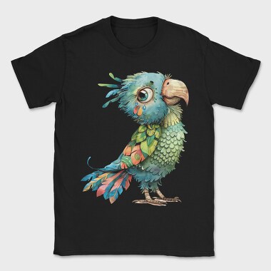 Parrot Feather Art, Tricou Barbati (Unisex)