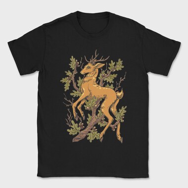 Deer Oak, Tricou Barbati (Unisex)