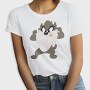 Cartoon Retro Looney Tunes Tiny 4, Tricou Femei