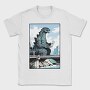 Dinosaur Working, Tricou Barbati (Unisex)