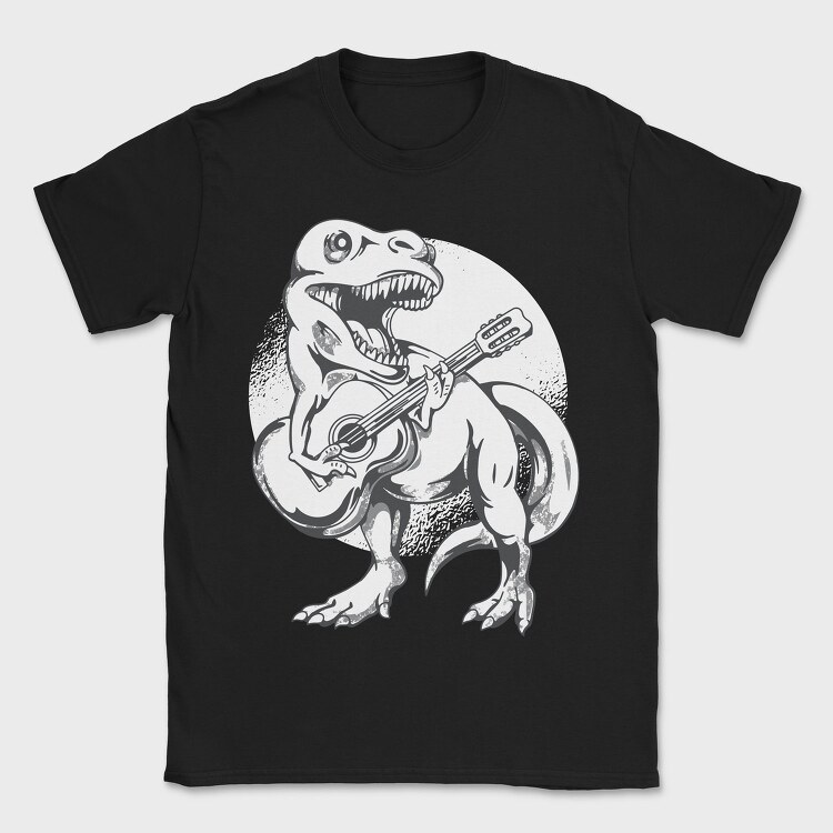 Dinosaur Guitar, Tricou Barbati (Unisex)