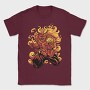 Demon Soccer Fire, Tricou Barbati (Unisex)