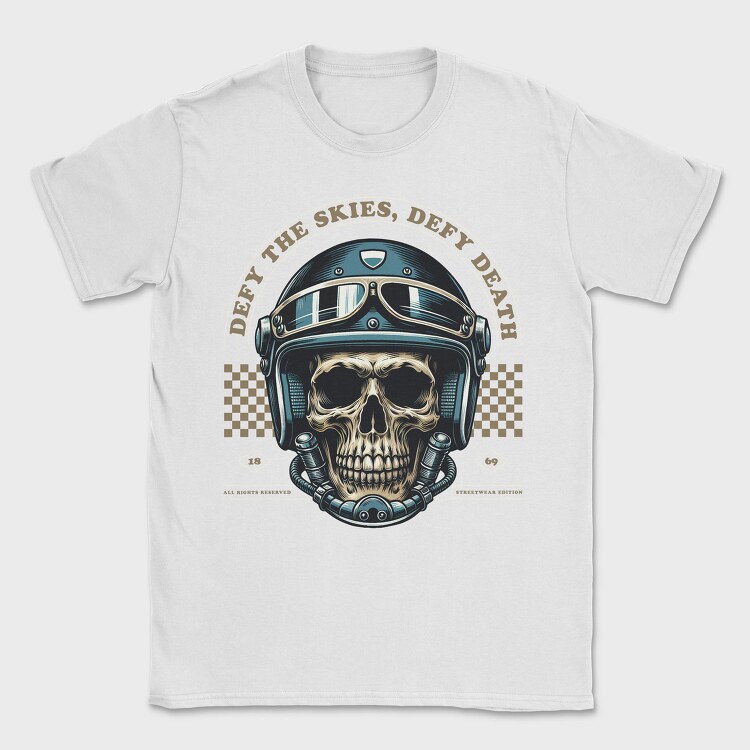 Defy the Skies, Tricou Barbati (Unisex)