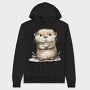 Otter Cute Face, Hanorac Oversize Barbati (Unisex)