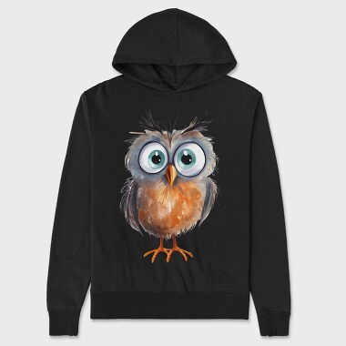 Owl Eyes Big, Hanorac Oversize Barbati (Unisex)