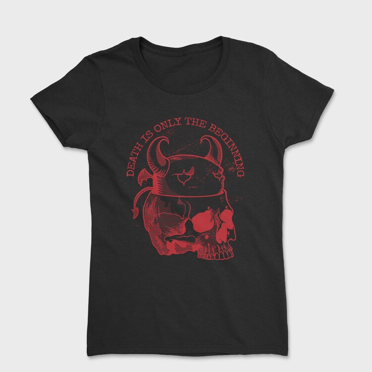 Death Is Only the Beginning Red, Tricou Femei