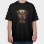 Dark Angel, Tricou Oversize Barbati (Unisex)
