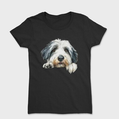 Oldenglishsheepdog Lover, Tricou Femei
