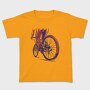 Muscular Cyclist, Tricou Copii