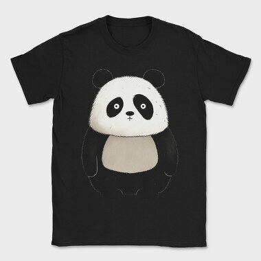 Panda Cute Face, Tricou Barbati (Unisex)
