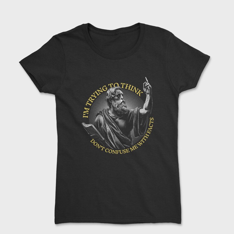 Philosophical Quote Plato, Tricou Femei