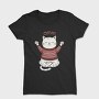 Ommm Cute Cat, Tricou Femei