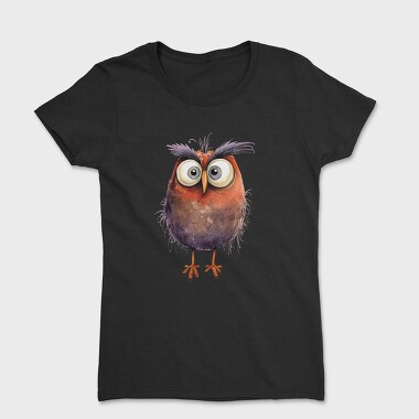 Owl Feathers Wings, Tricou Femei