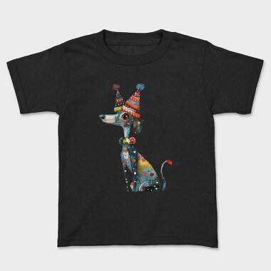 Party Dog Icon, Tricou Copii
