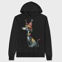 Party Dog Icon, Hanorac Oversize Barbati (Unisex)