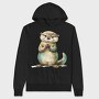 Otter Praying Arms, Hanorac Oversize Barbati (Unisex)