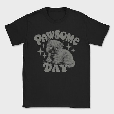 Pawsome Kitten Day, Tricou Barbati (Unisex)