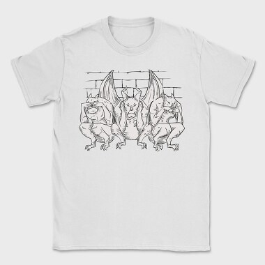 See No Evil Gargoyles, Tricou Barbati (Unisex)