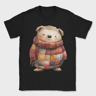 Patchwork Bear, Tricou Barbati (Unisex)