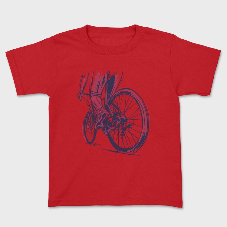 Muscular Cyclist, Tricou Copii