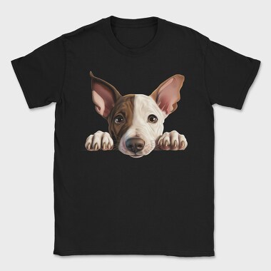 Peeking Bull Peeking, Tricou Barbati (Unisex)