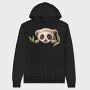 Peeking Monkey Face, Hanorac Oversize Barbati (Unisex)