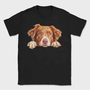 Peeking Nova Retriever, Tricou Barbati (Unisex)