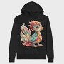 Patchwork Dragon Feathers, Hanorac Oversize Barbati (Unisex)