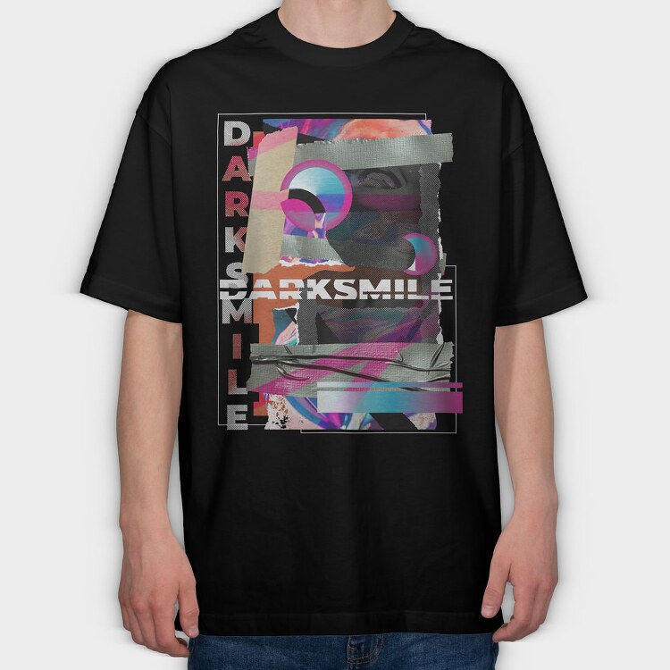 Darksmile, Tricou Oversize Barbati (Unisex)