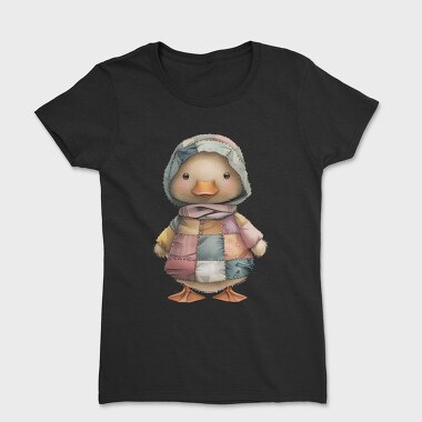 Patchwork Duck Clips, Tricou Femei