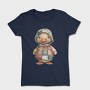 Patchwork Duck Clips, Tricou Femei