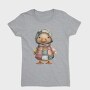 Patchwork Duck Clips, Tricou Femei