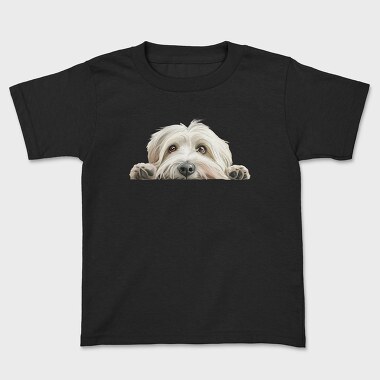 Peeking Dog Breed, Tricou Copii