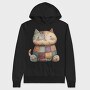 Patchwork Cat Clips, Hanorac Oversize Barbati (Unisex)