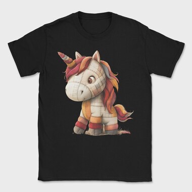 Patchwork Unicorn Christmas, Tricou Barbati (Unisex)
