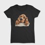 Peeking English Cocker, Tricou Femei