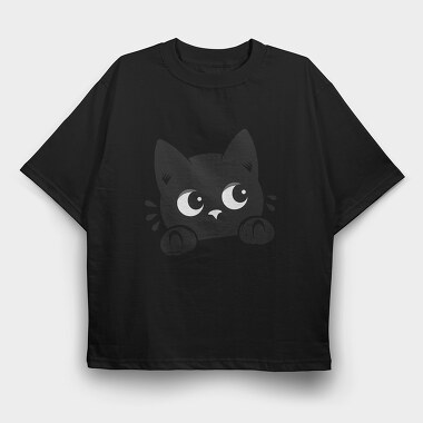 Peepers Clipart Club, Tricou Oversize Barbati (Unisex)