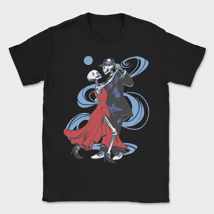Dancing Skeletons, Tricou Barbati (Unisex)