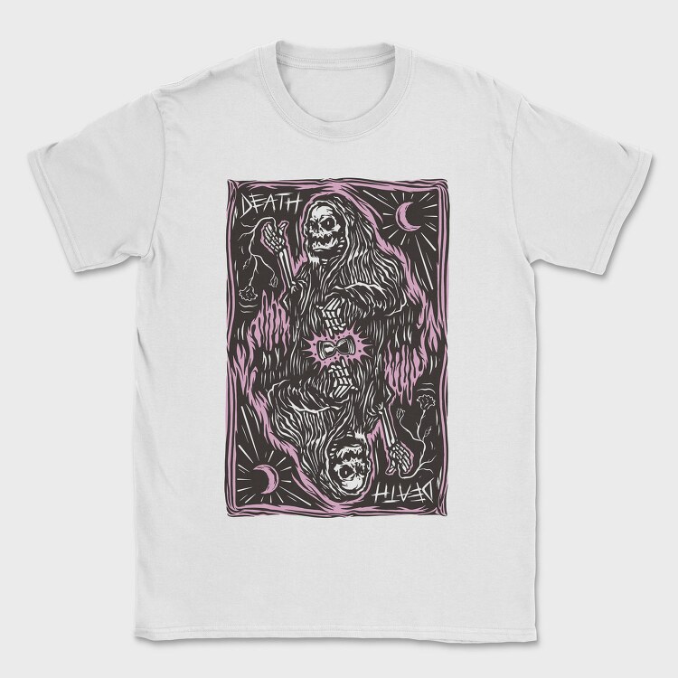Death Card, Tricou Barbati (Unisex)