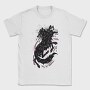Dark Wolf Skull, Tricou Barbati (Unisex)