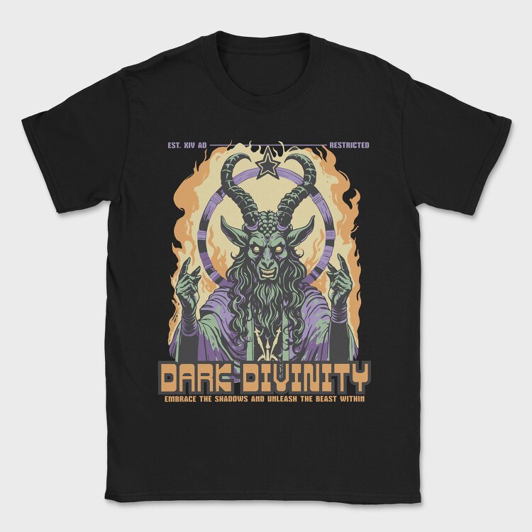 Dark Divinity, Tricou Barbati (Unisex)