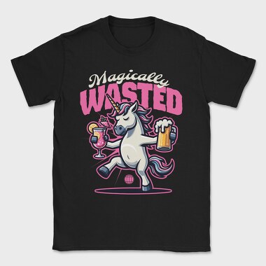 Magically Wasted Unicorn, Tricou Barbati (Unisex)