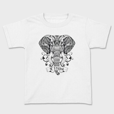 Mandala Elephant, Tricou Copii